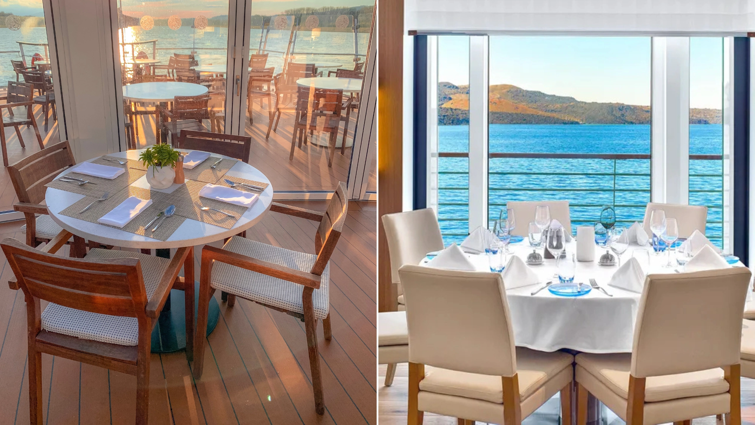 River Cruise vs Ocean Cruise