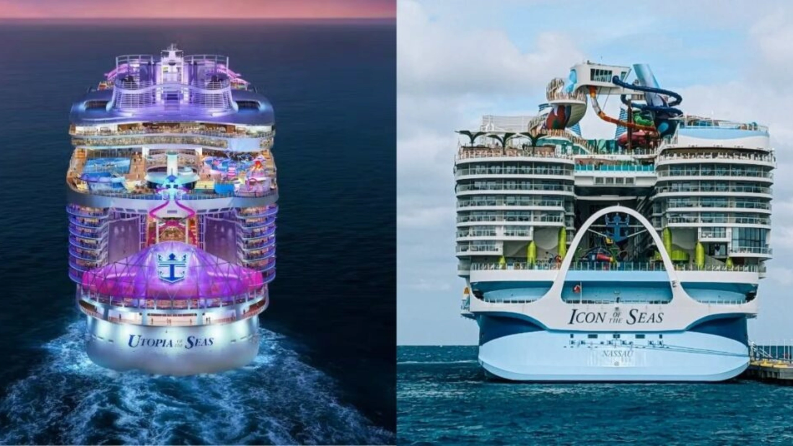 Utopia of the Seas vs Icon of the Seas