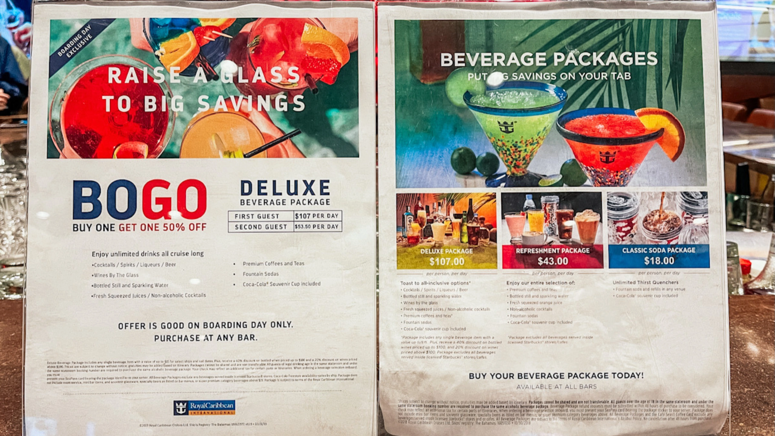 Royal Caribbean Drink Packages