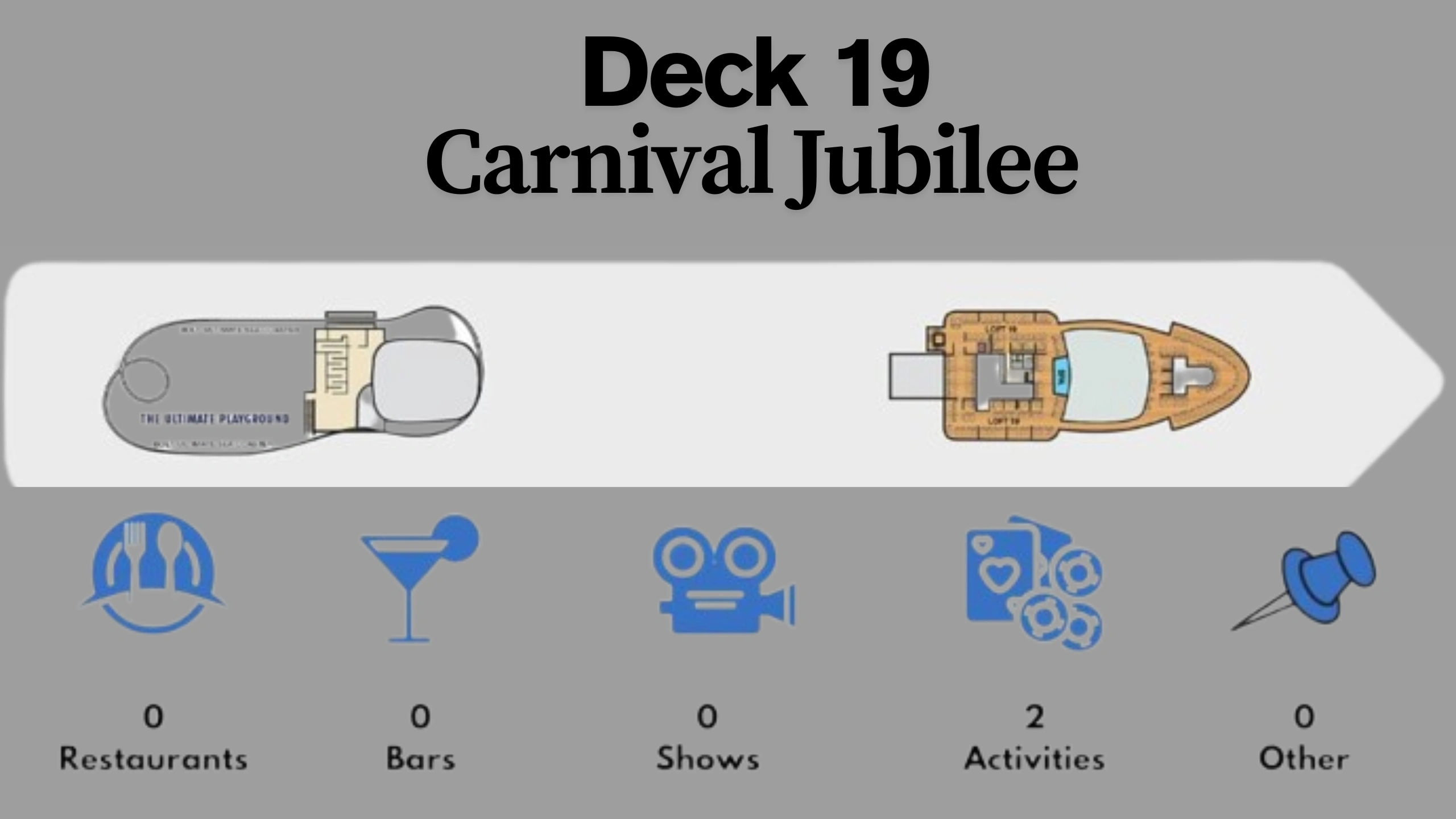 Carnival Jubilee Deck Plans