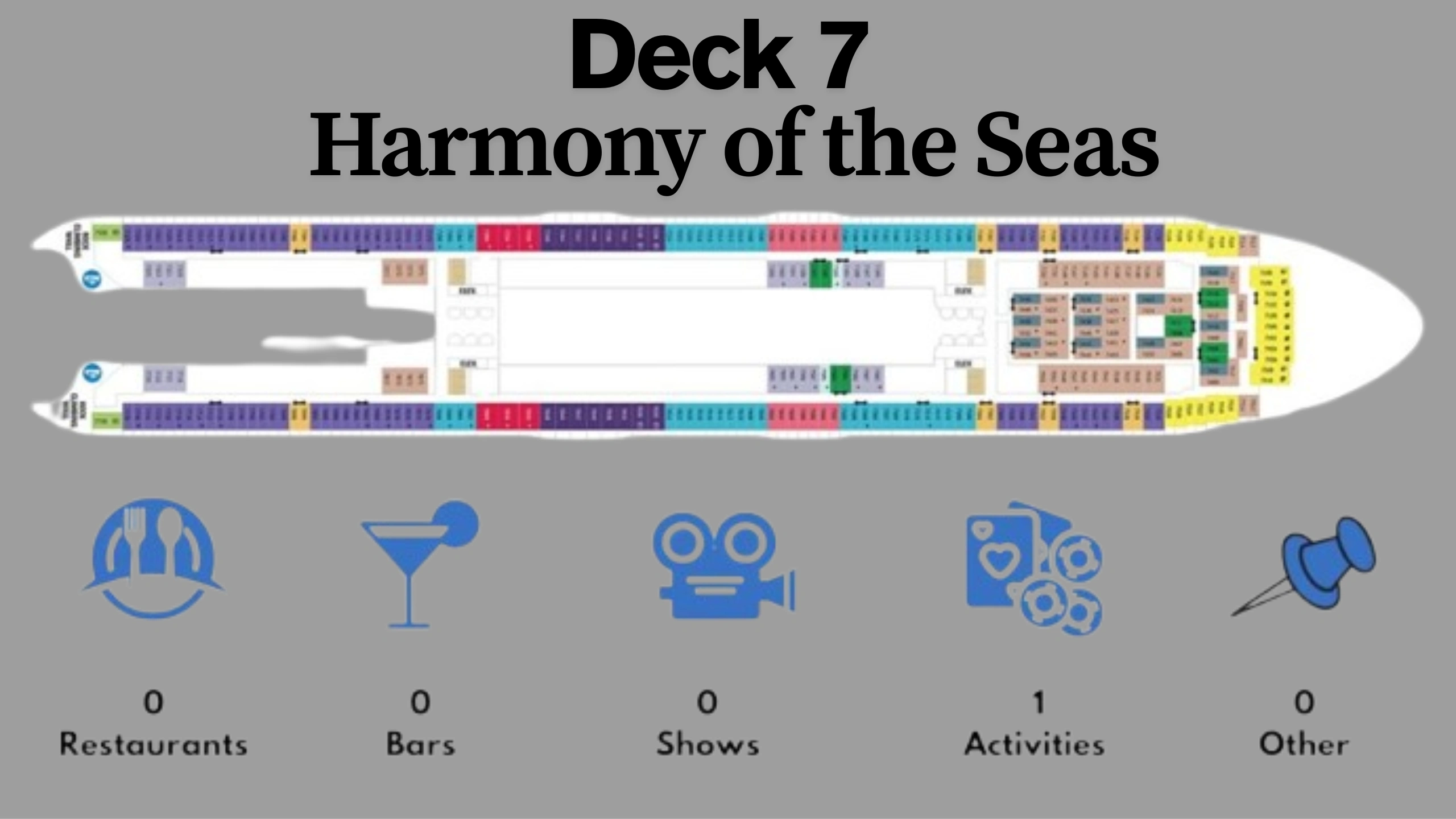 Harmony of the Seas Deck Plans