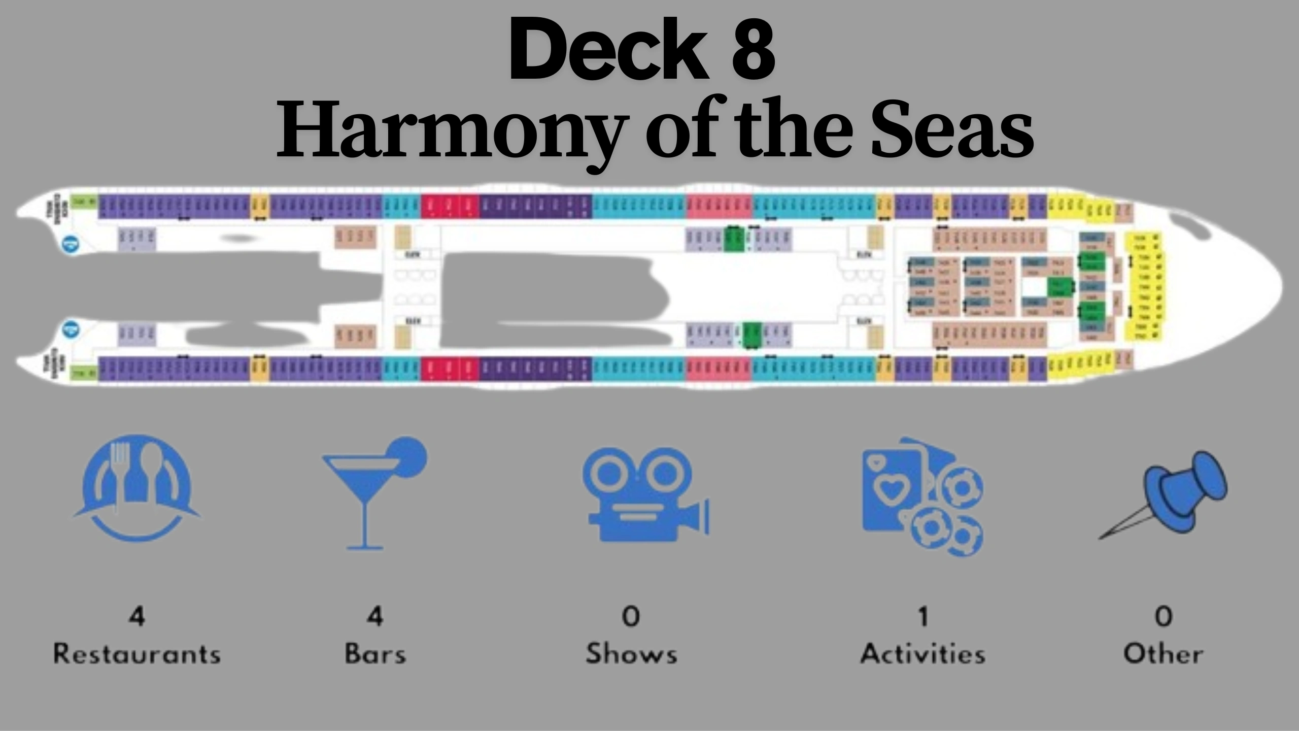 Harmony of the Seas Deck Plans