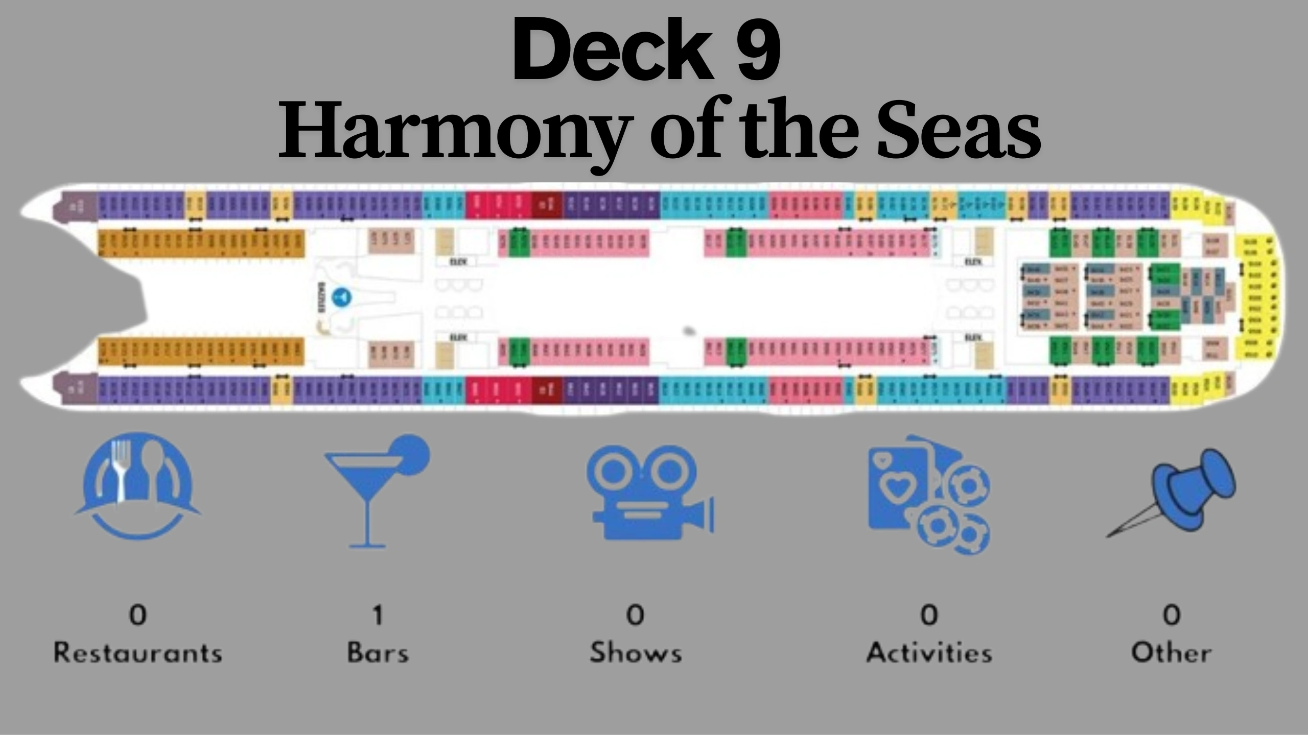 Harmony of the Seas Deck Plans