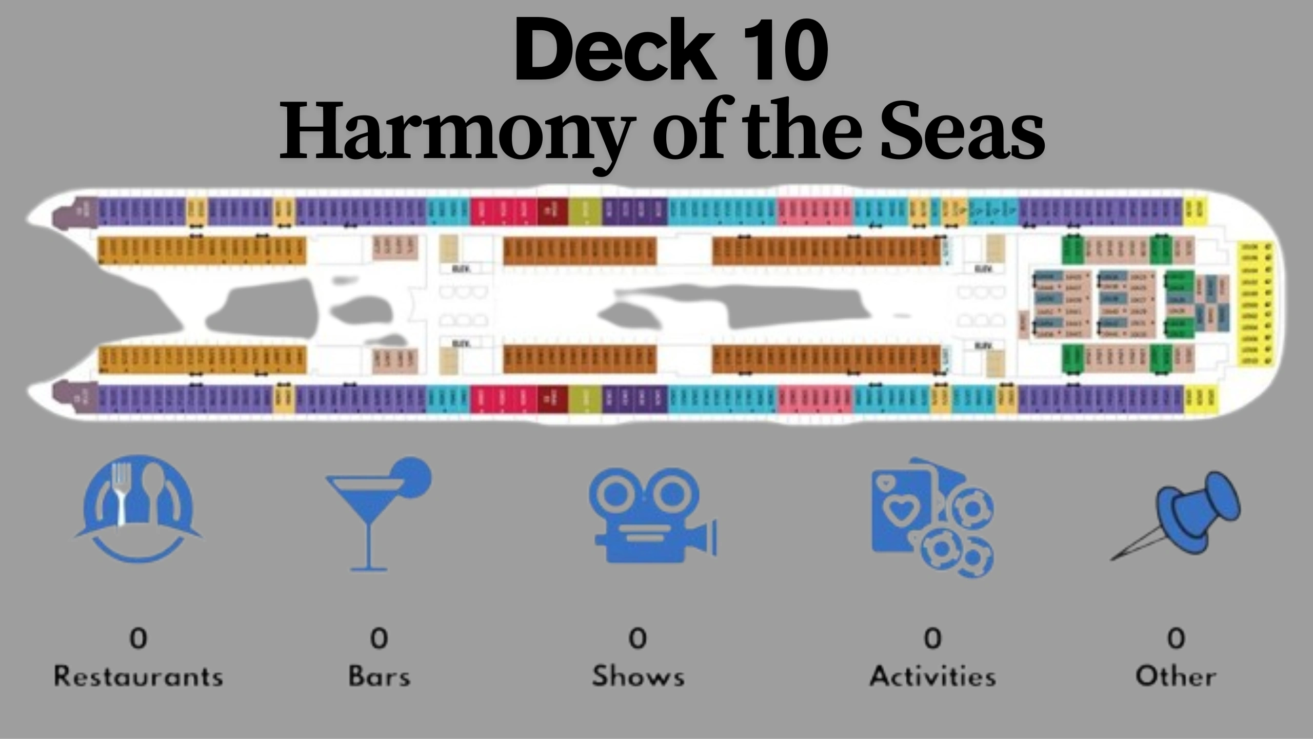 Harmony of the Seas Deck Plans