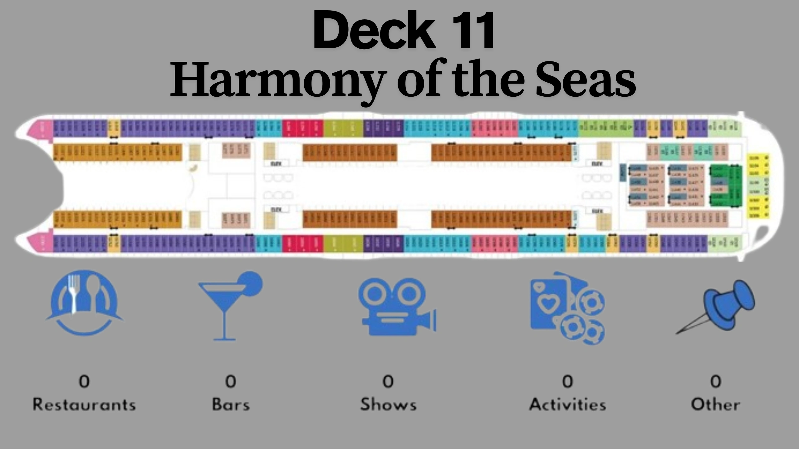 Harmony of the Seas Deck Plans