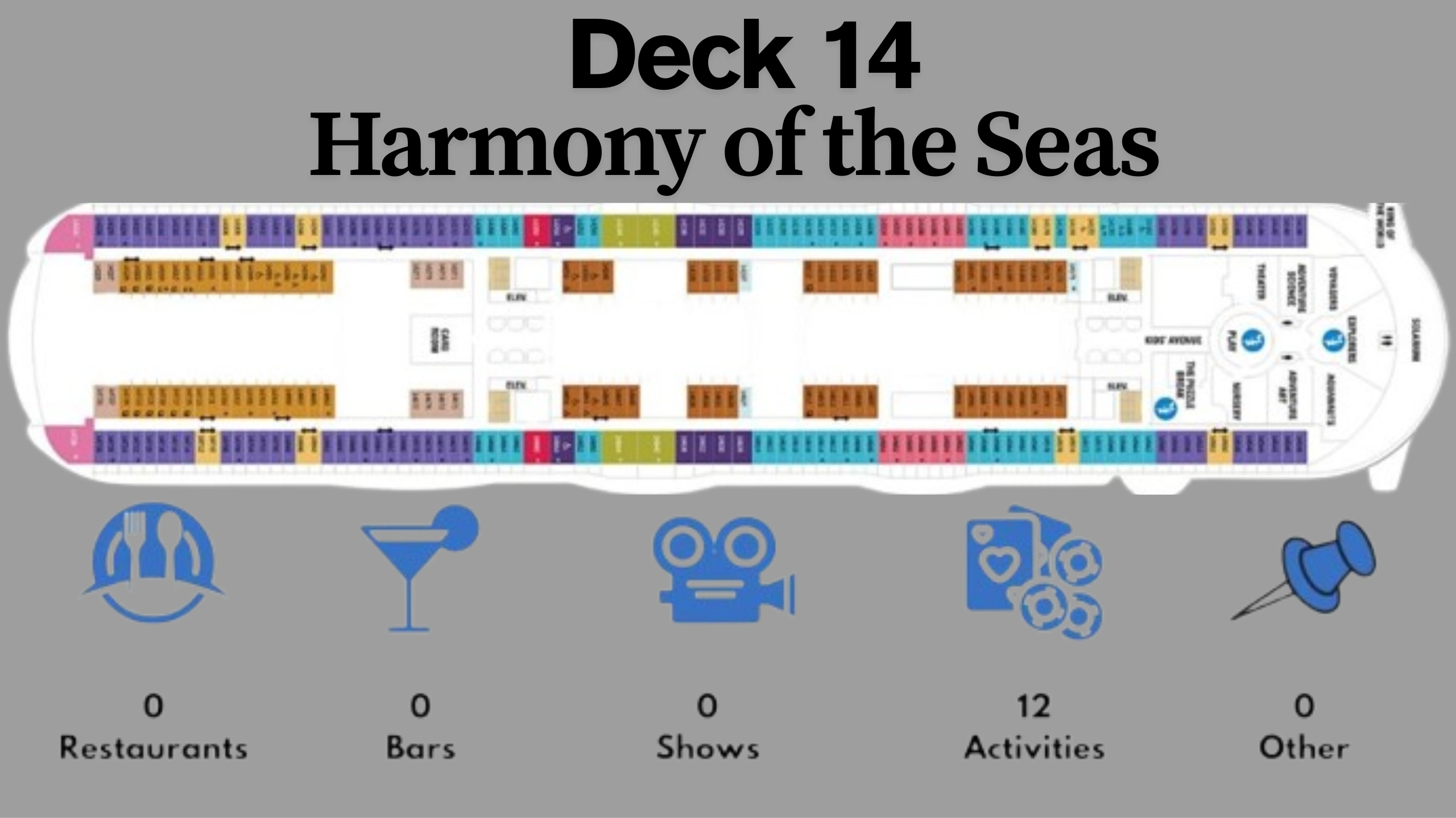 Harmony of the Seas Deck Plans