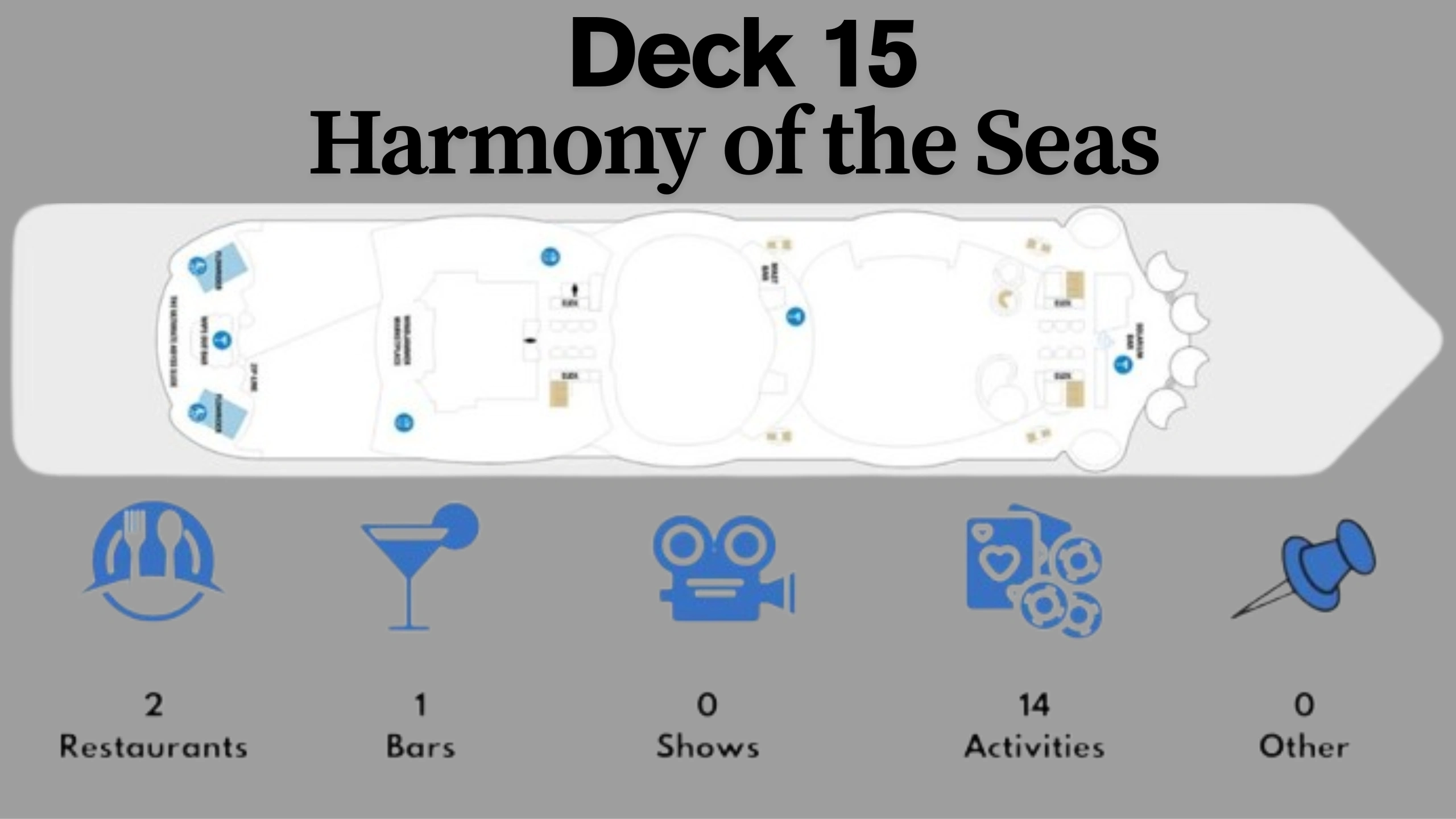 Harmony of the Seas Deck Plans