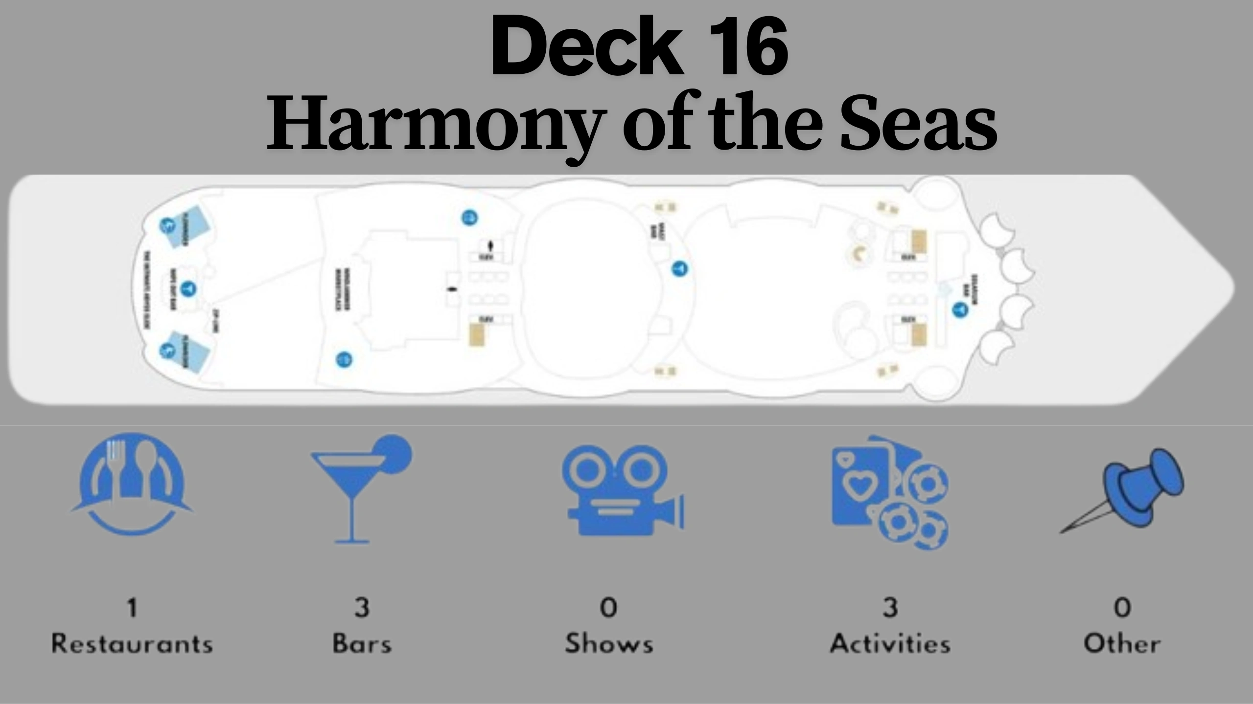 Harmony of the Seas Deck Plans