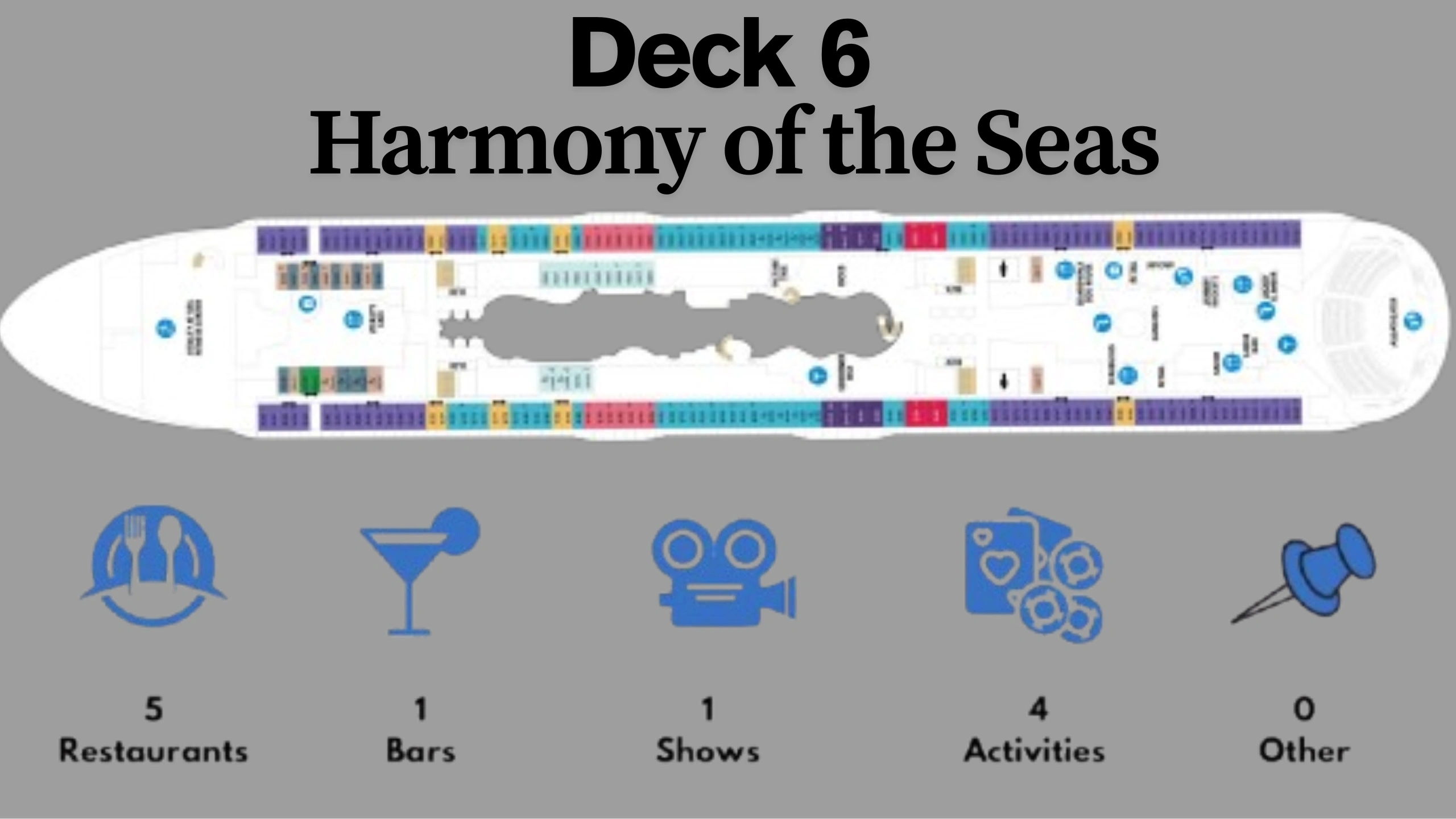 Harmony of the Seas Deck Plans