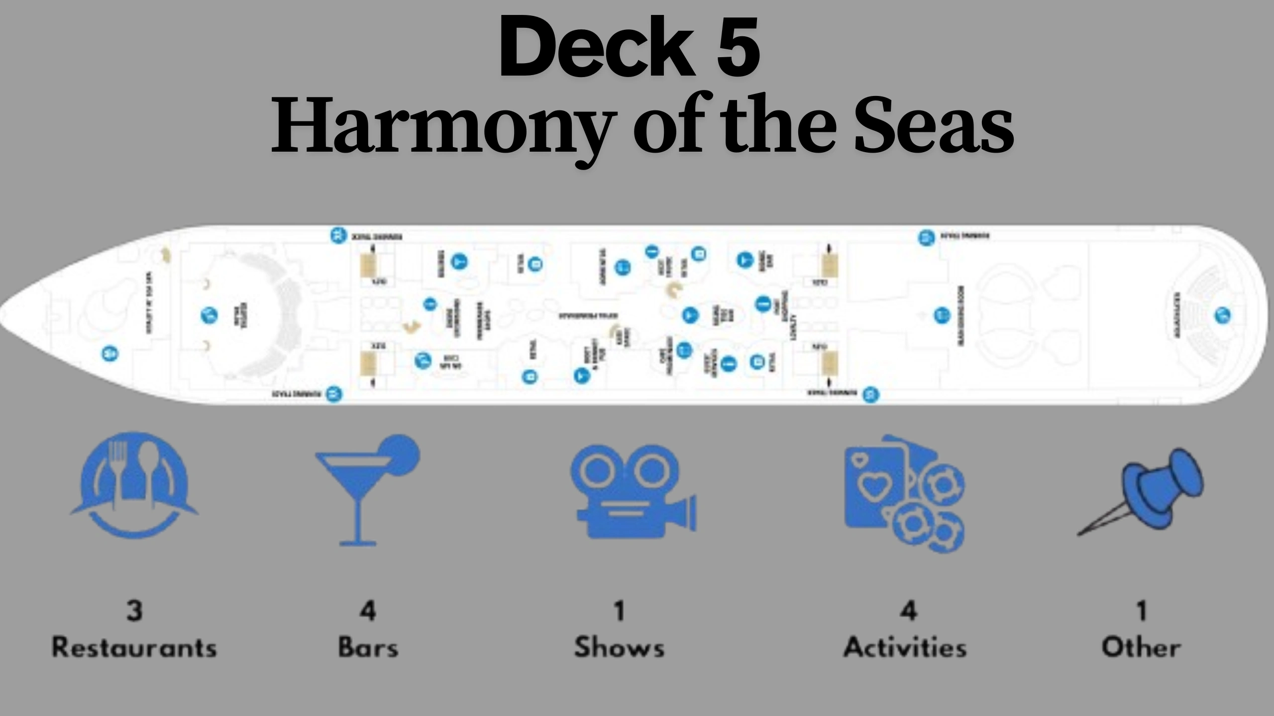 Harmony of the Seas Deck Plans