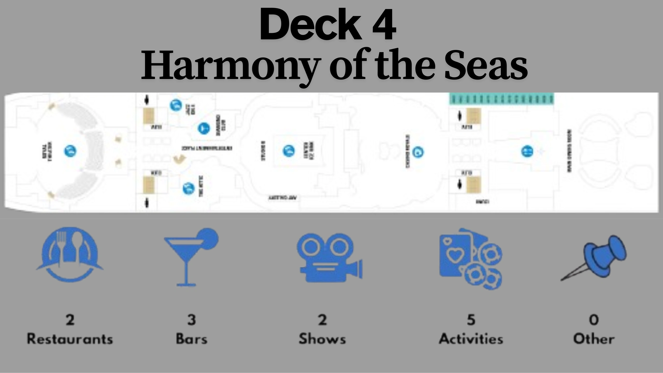 Harmony of the Seas Deck Plans