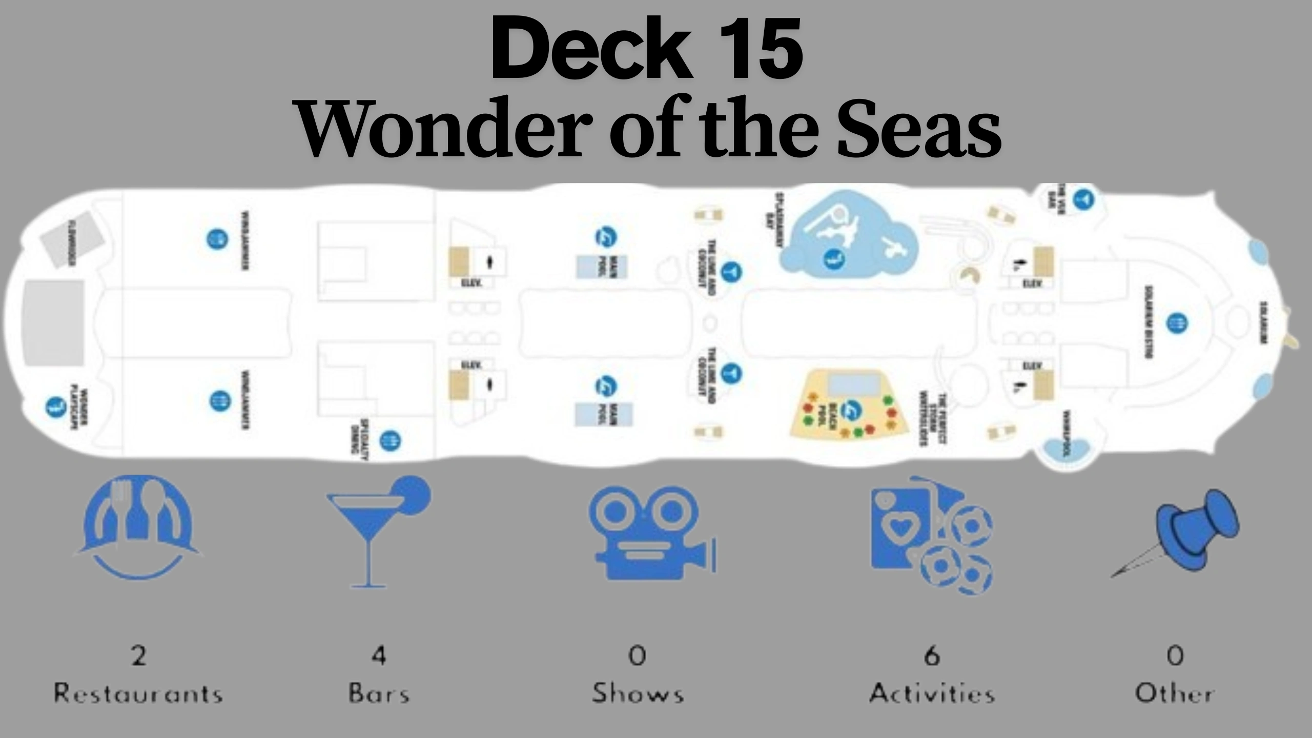 Wonder of the Seas Deck Plans