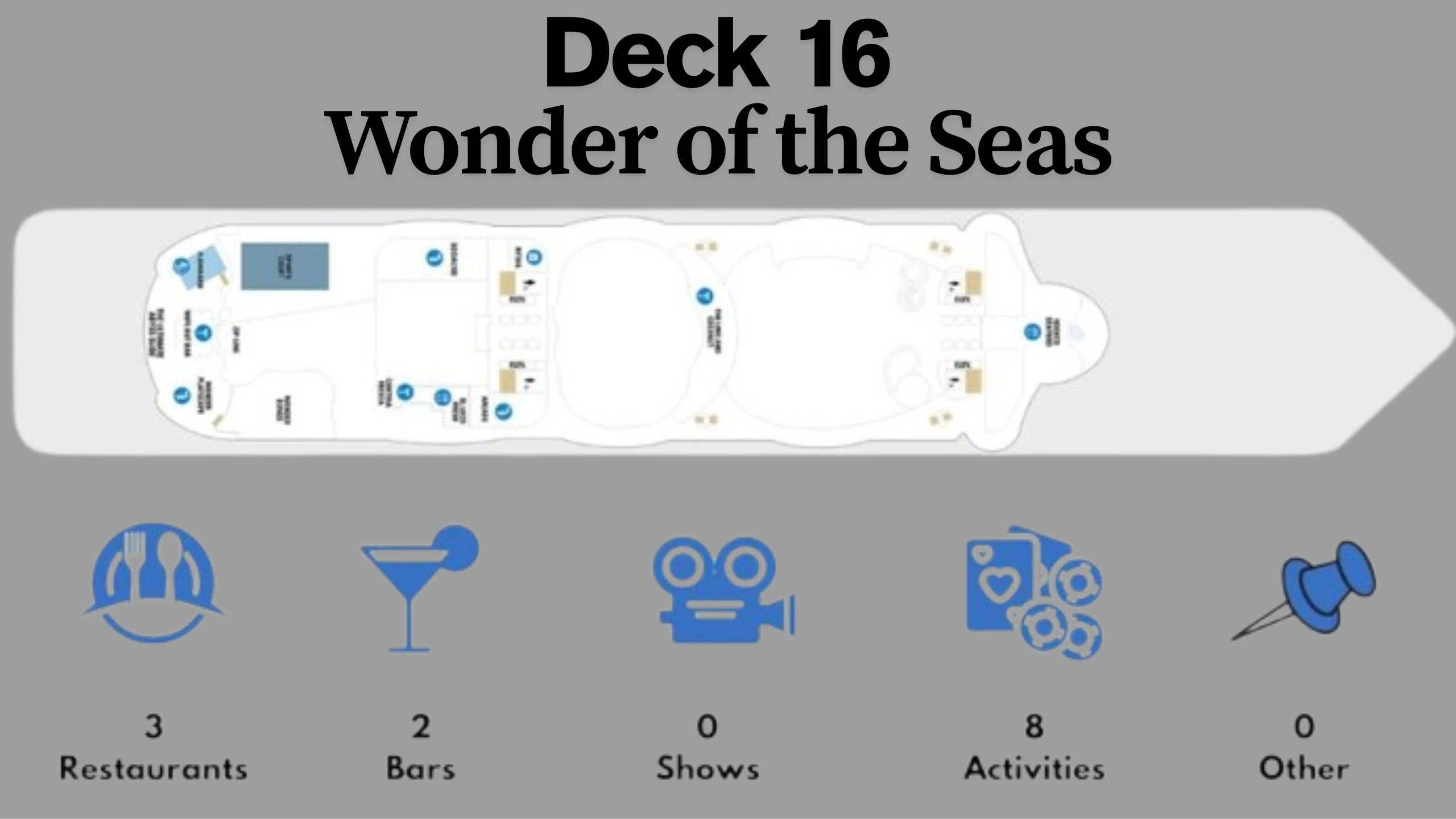 Wonder of the Seas Deck Plans