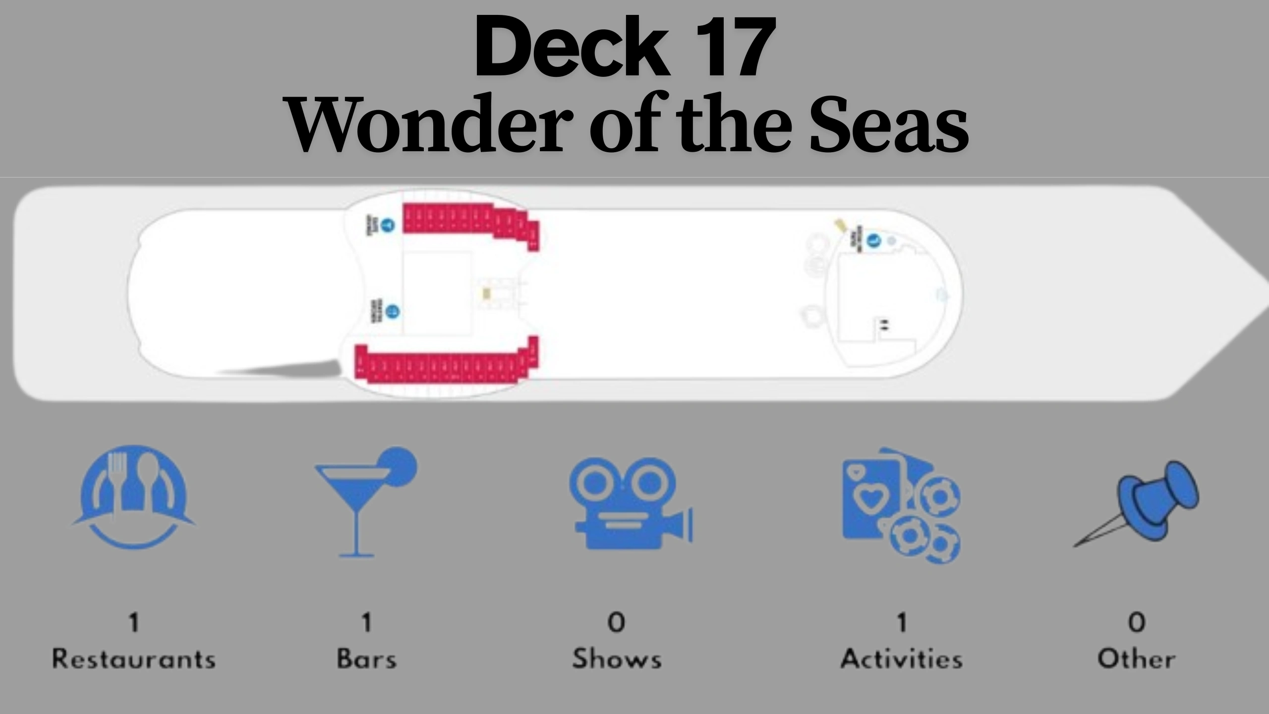 Wonder of the Seas Deck Plans
