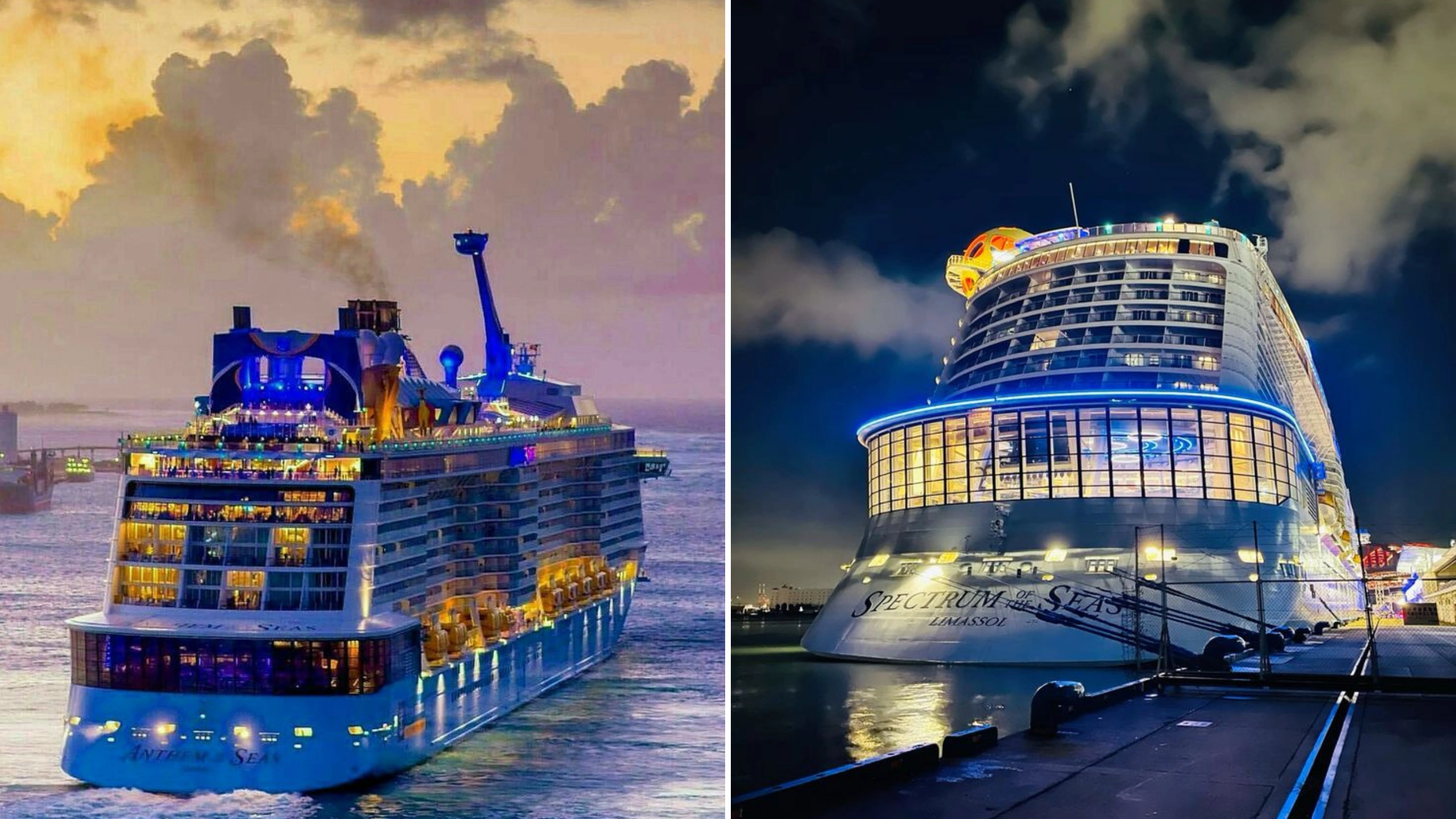 anthem of the seas vs spectrum of the seas 