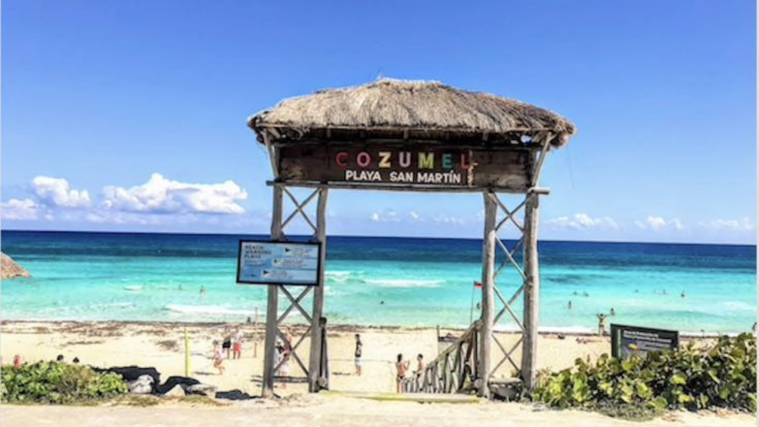best cozumel beaches near the cruise port