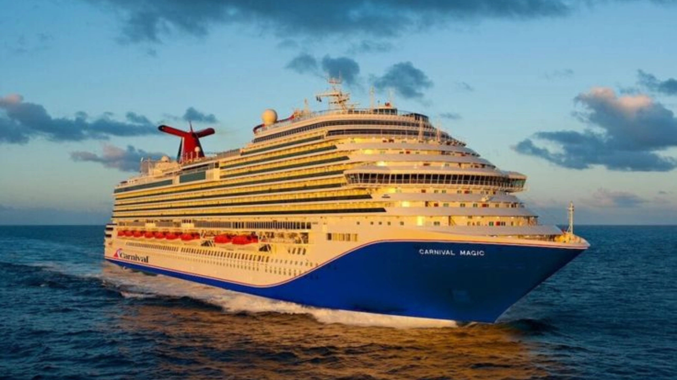 carnival cruise ships by size