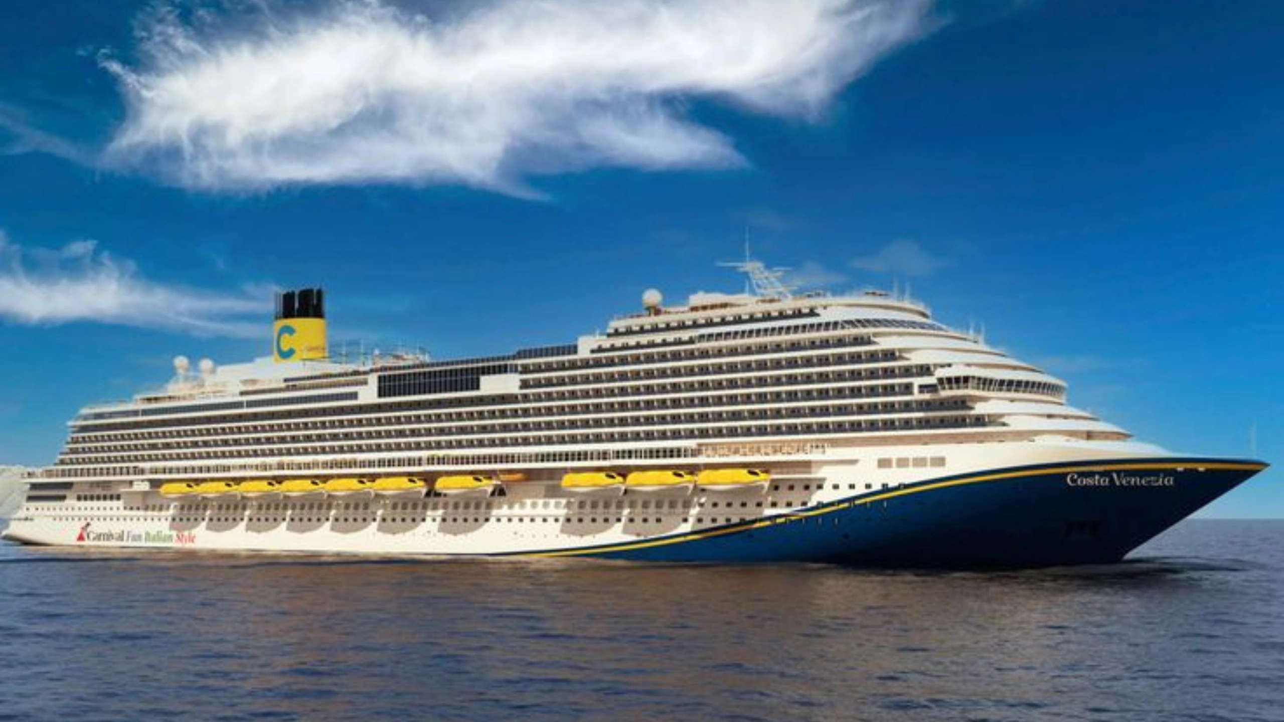 carnival cruise ships by size