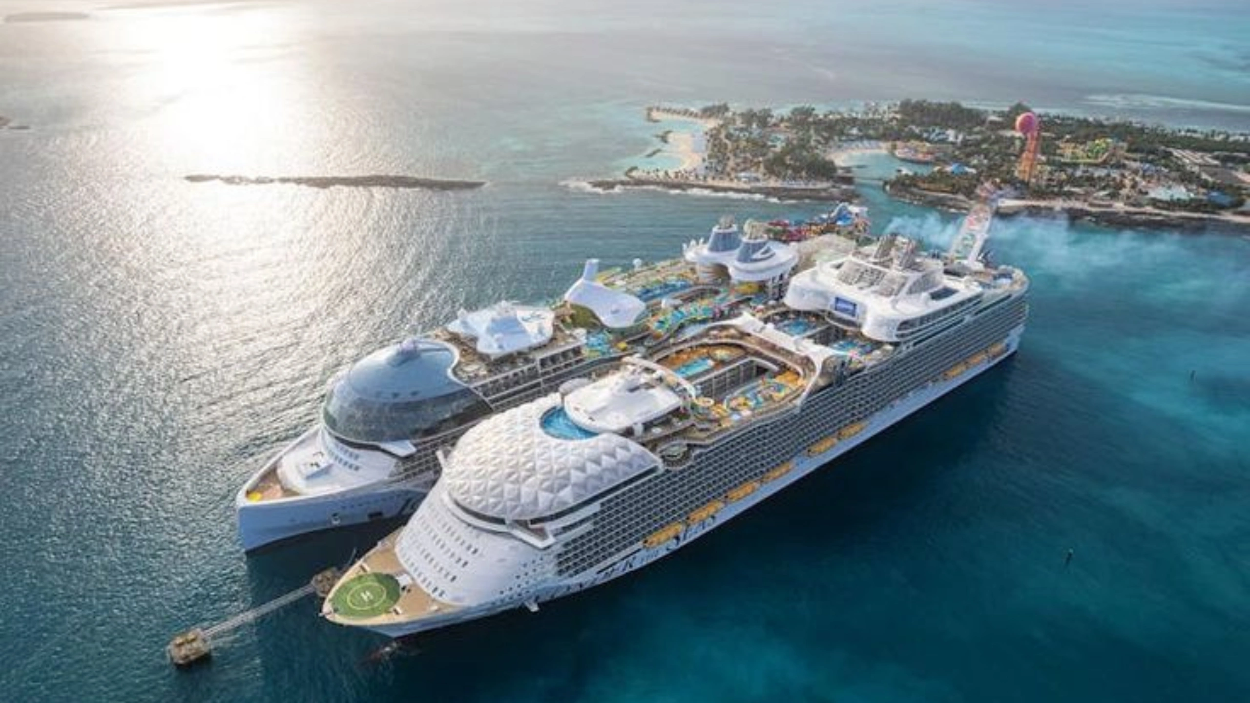 royal caribbean ships by size