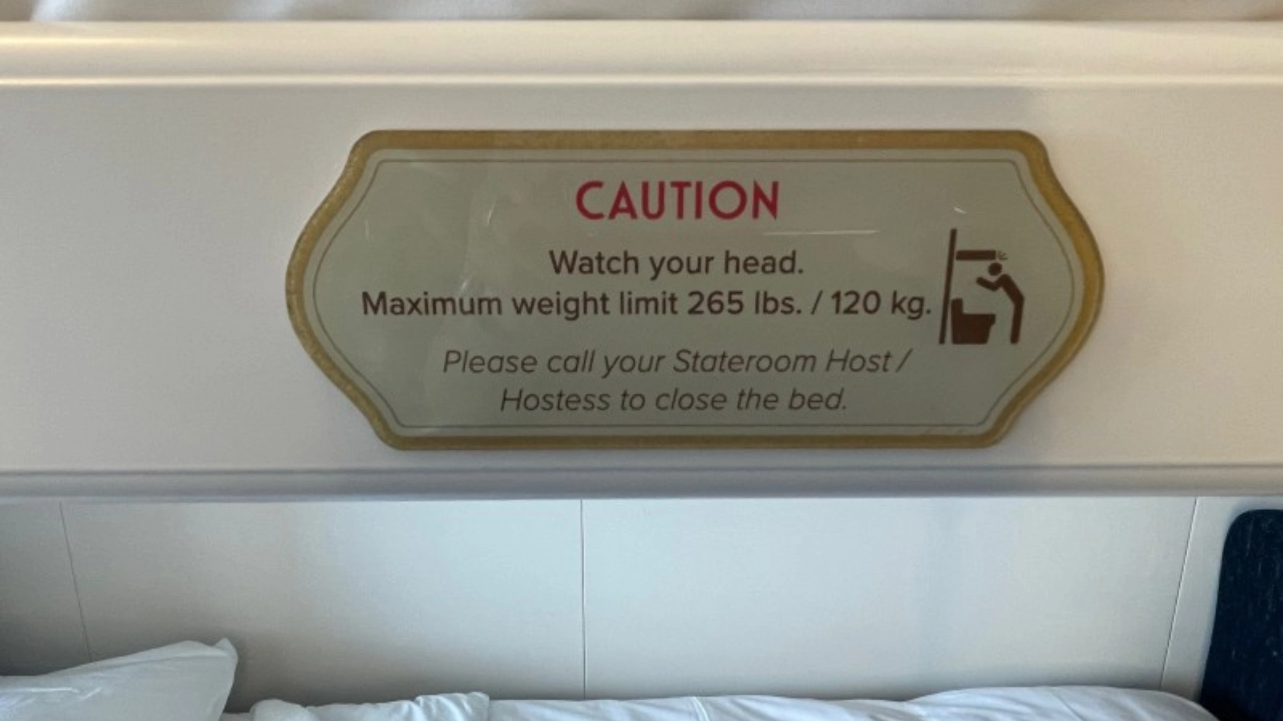 what is a pullman bed on a cruise ship