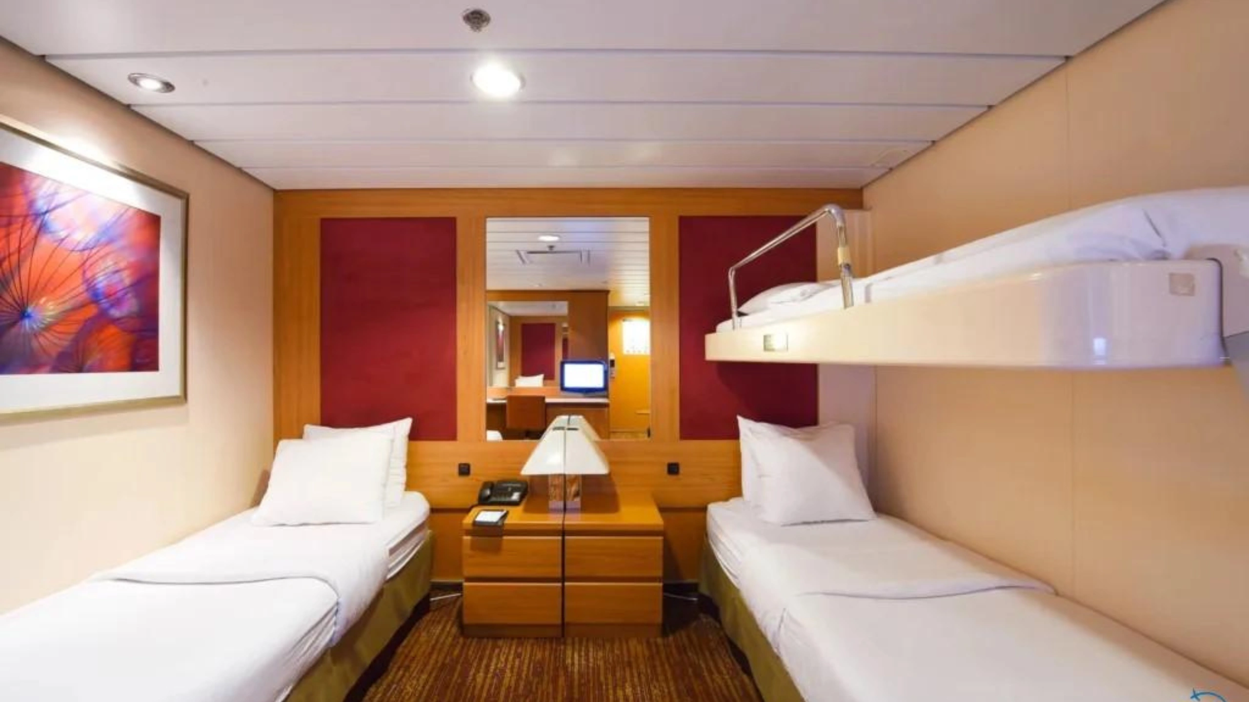 what is a pullman bed on a cruise ship