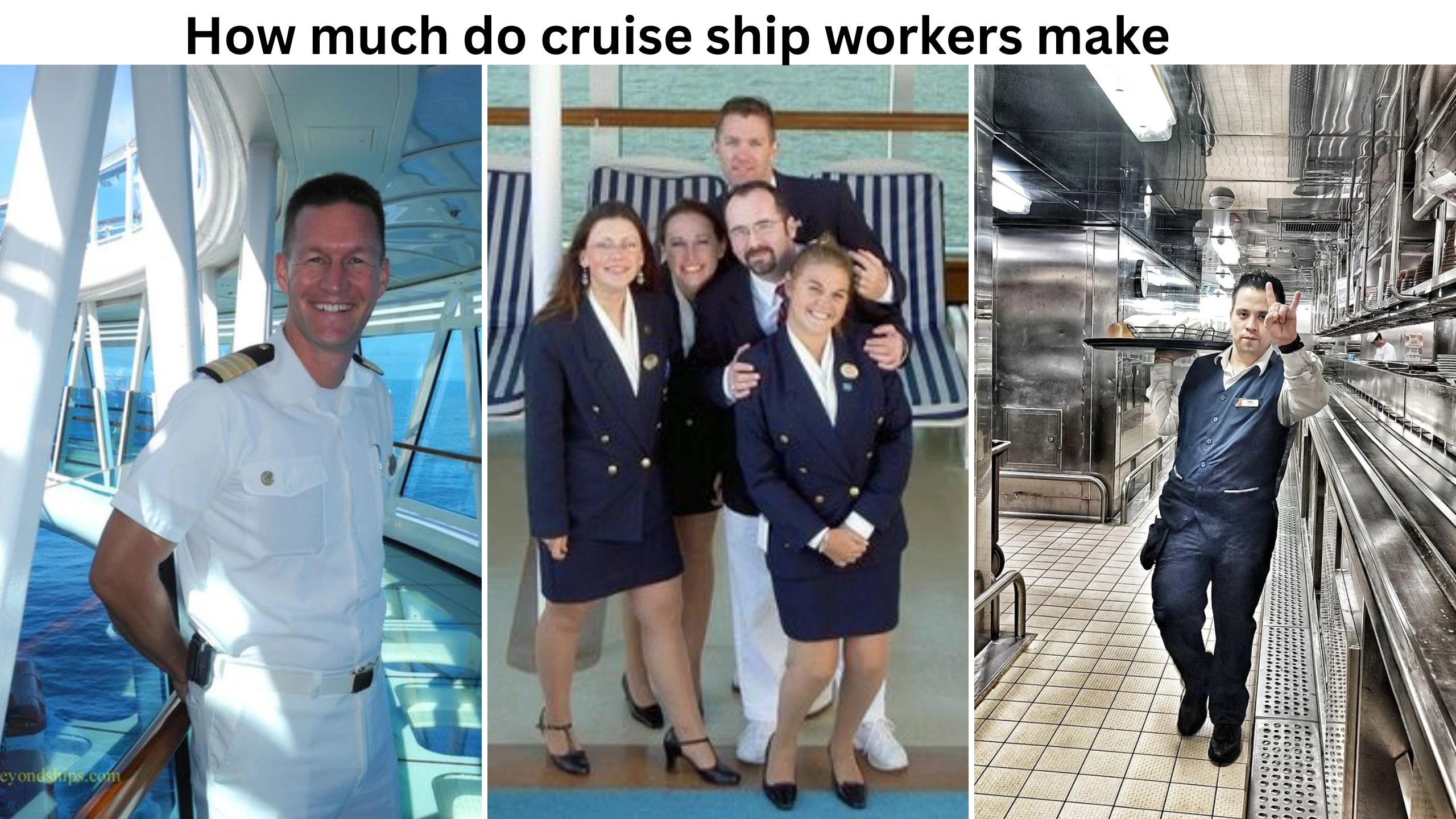 how much do cruise ship workers make