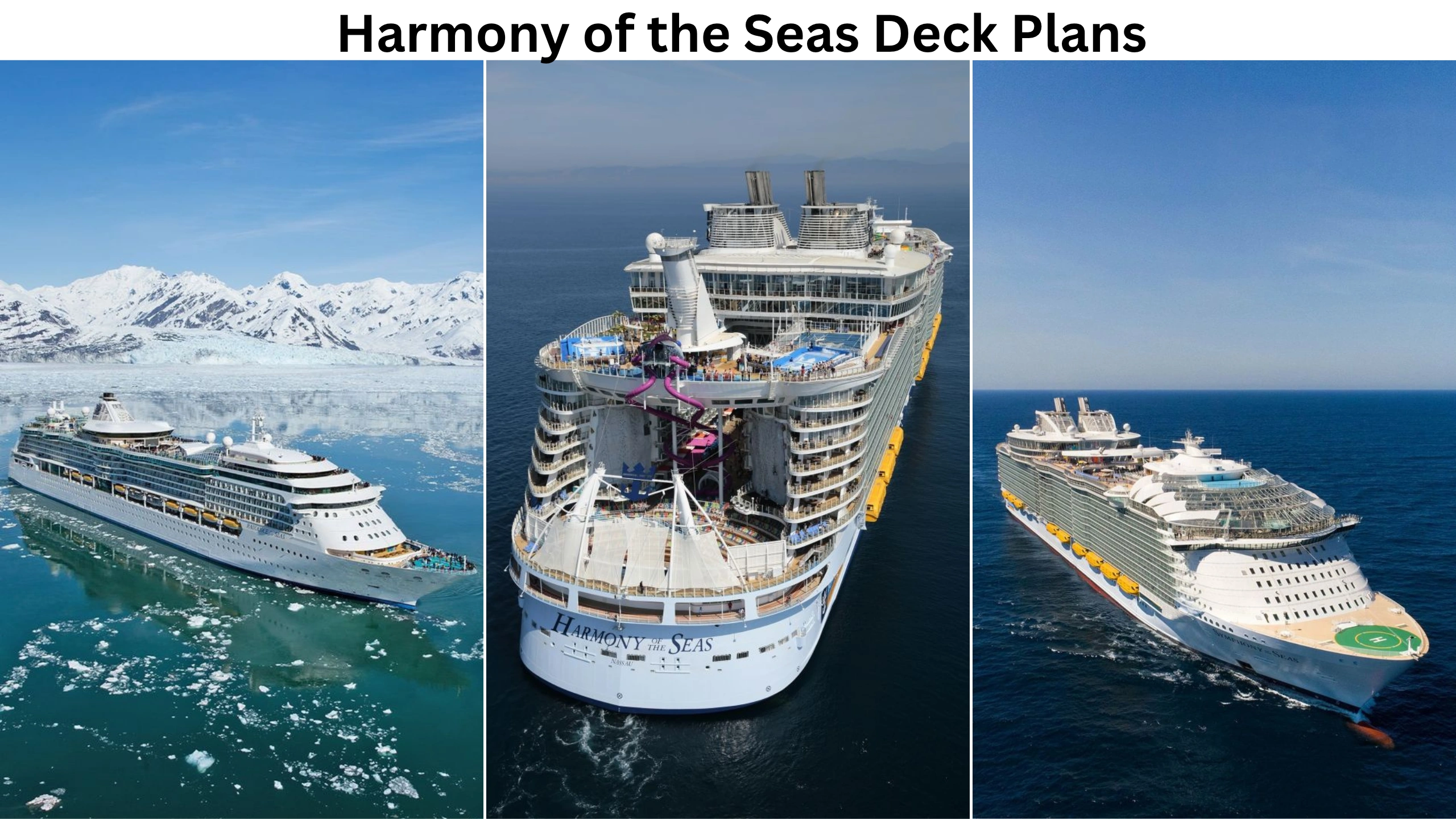 Harmony of the Seas Deck Plans