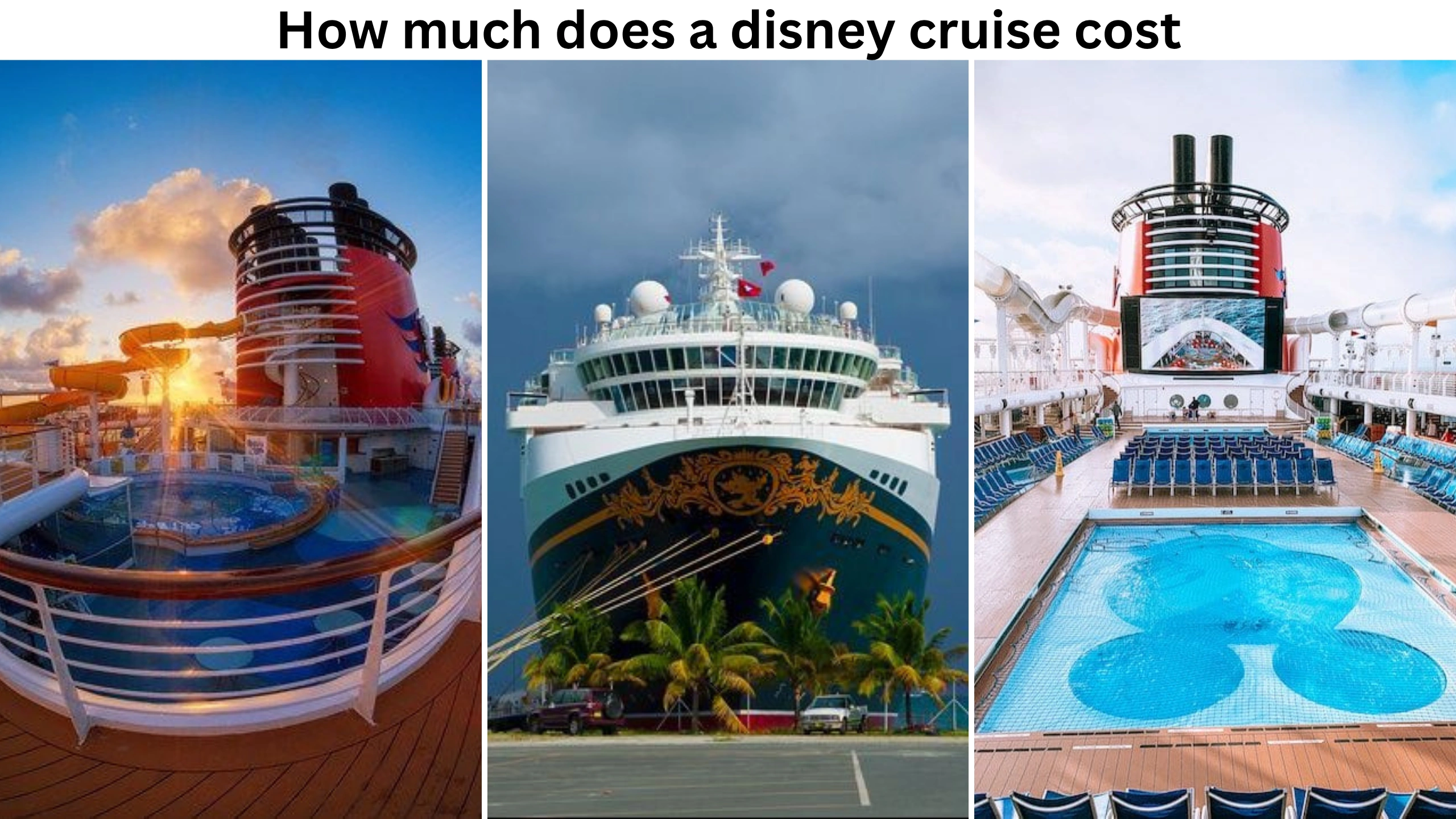 how much does a disney cruise cost