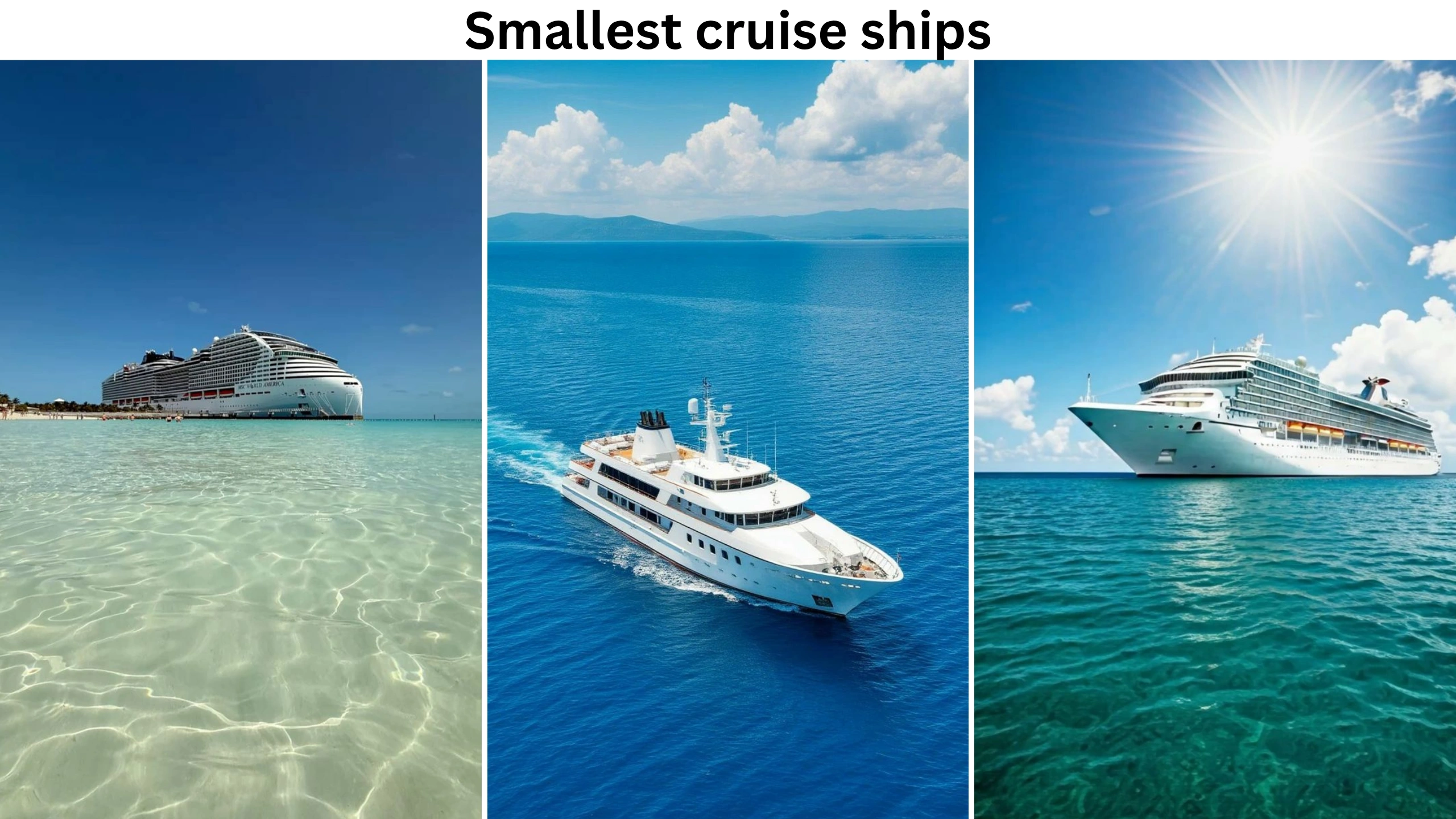 smallest cruise ships
