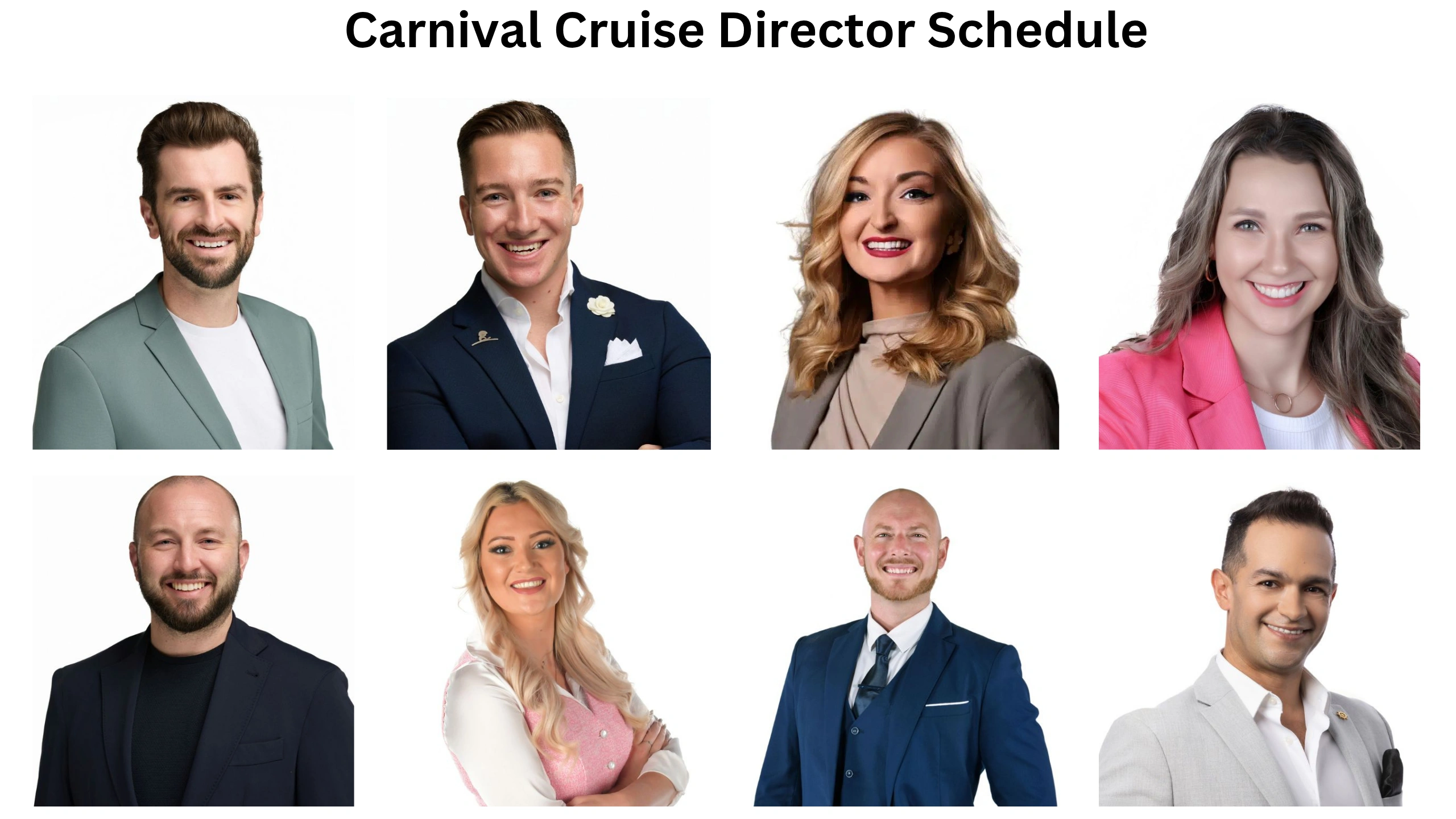 Carnival Cruise Director Schedule